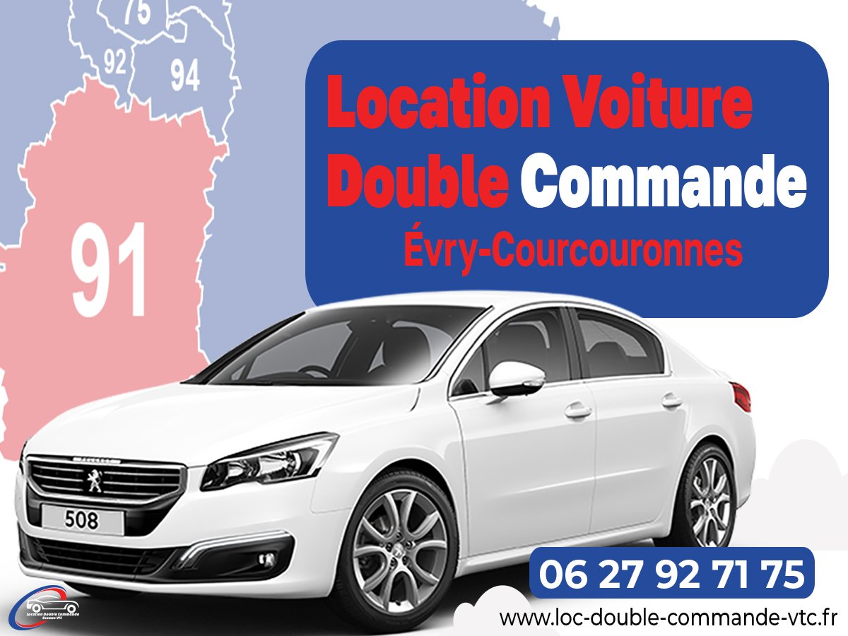 Location double commande Evry