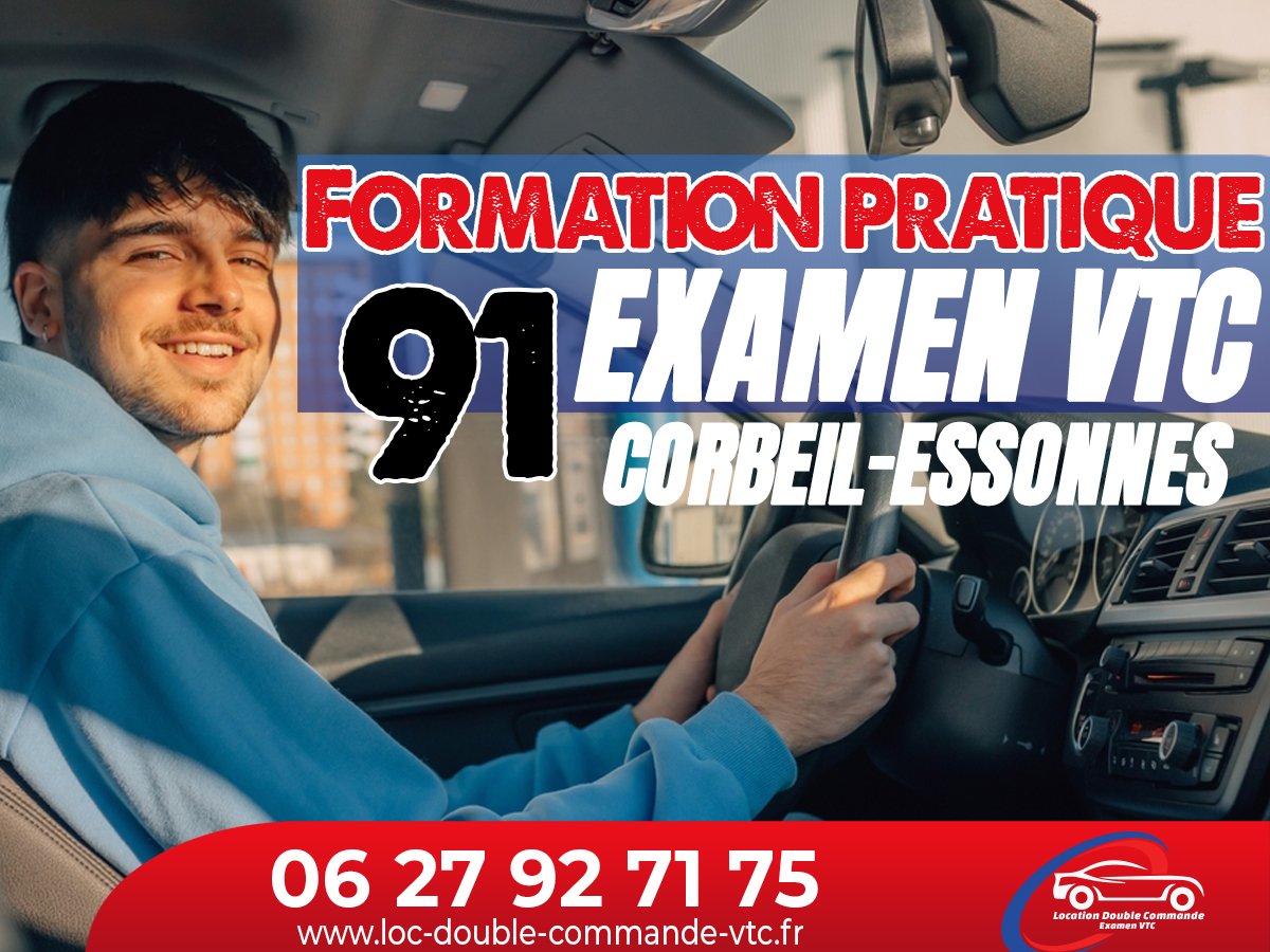 Location double commande Corbeil-Essonnes